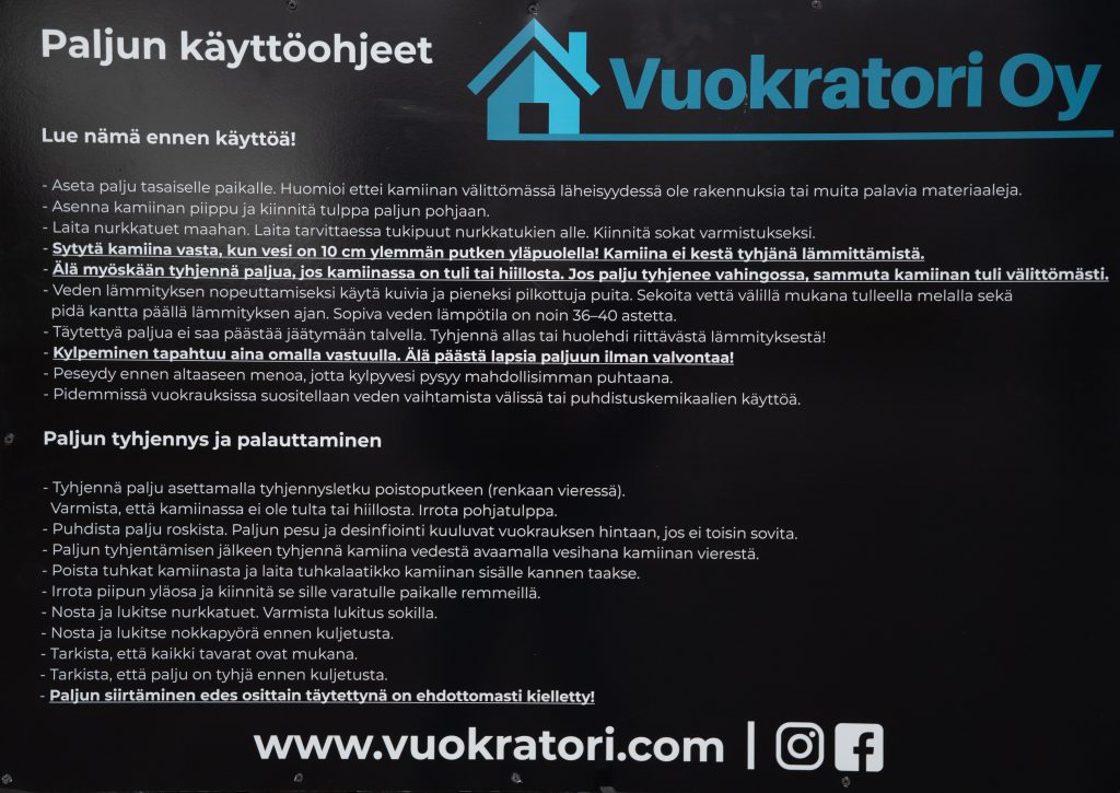 vuokraa palju Tampere